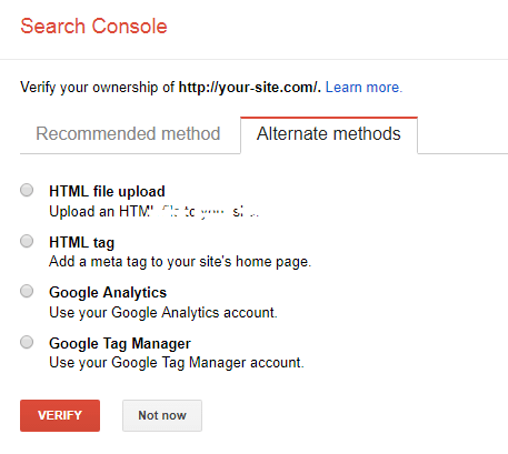 Google-Search-Console-Verification-Screen