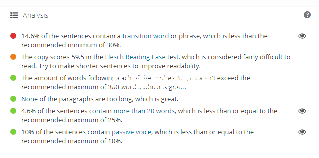 Readability-Analysis