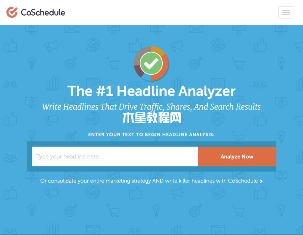 Coschedule Headline Analyzer