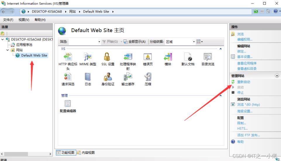 windows系统搭建WEB服务器详细教程