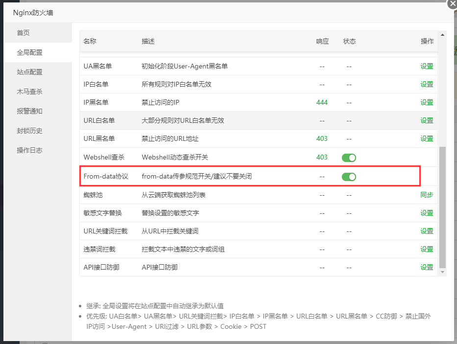 宝塔面板Nginx防火墙(waf)内容处理的讲解