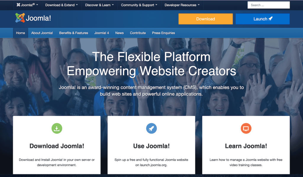 Joomla！