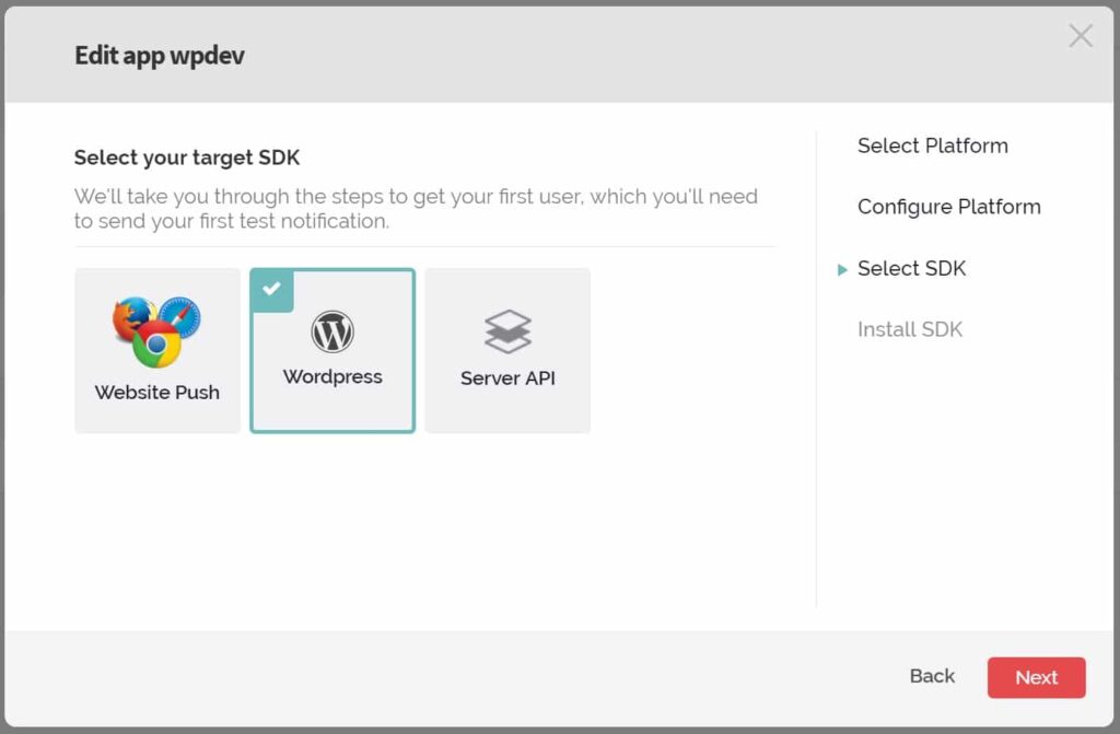 OneSignal WordPress SDK