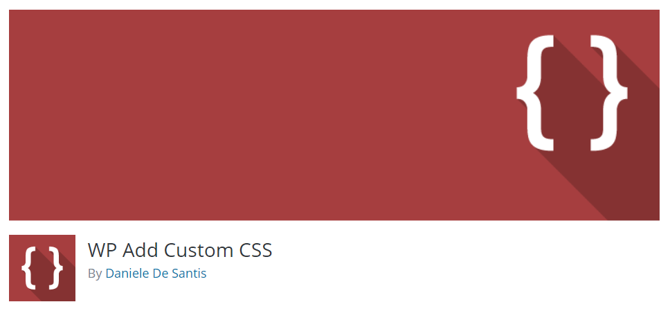 WP Add Custom CSS