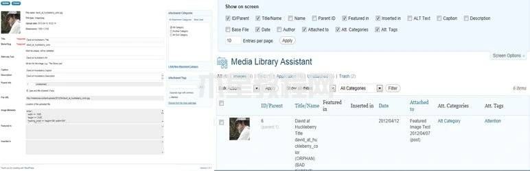 Media Library Assistant