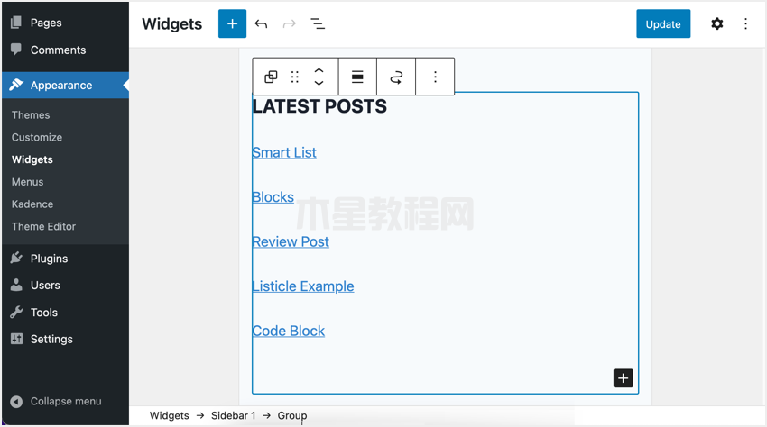 将标题添加到列表