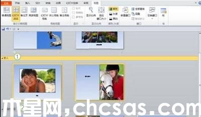 PowerPoint2010幻灯片组织为逻辑节