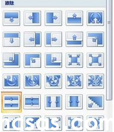 powerpoint2007如何设置图片的切换效果