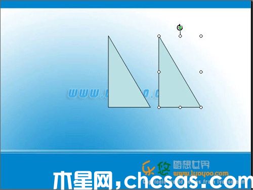 PowerPoint中图形定点旋转效果如何操作