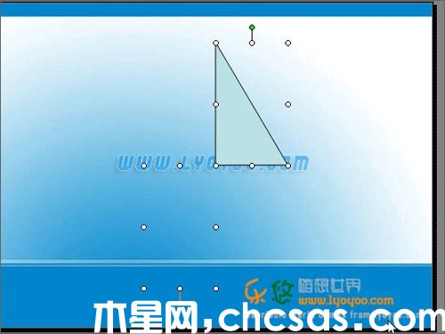 PowerPoint中图形定点旋转效果如何操作